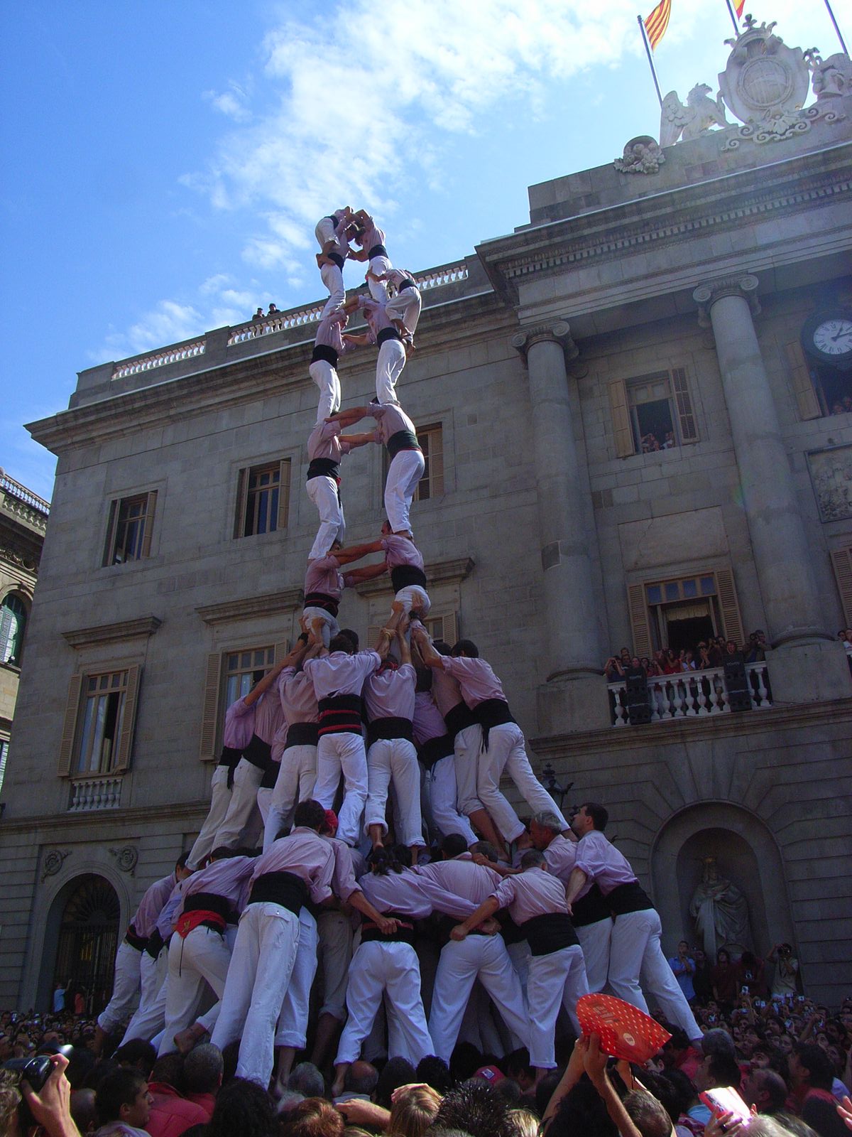 Les festes de la mercè - Castellers