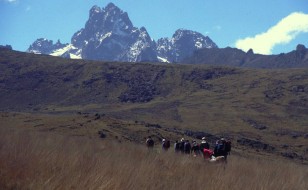 Mount Kenya trecking to the peak