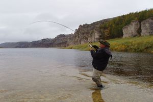 PY28.Muna and Menkere Rivers. Fishing and Rafting